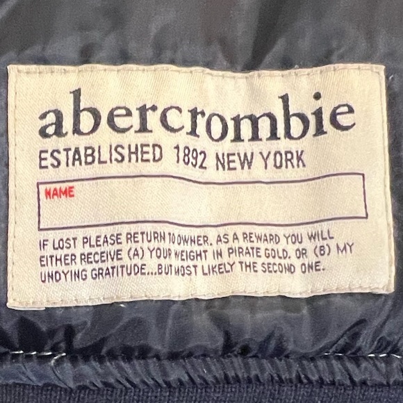Sz 7/8 Abercrombie bomber jacket - Picture 4 of 7